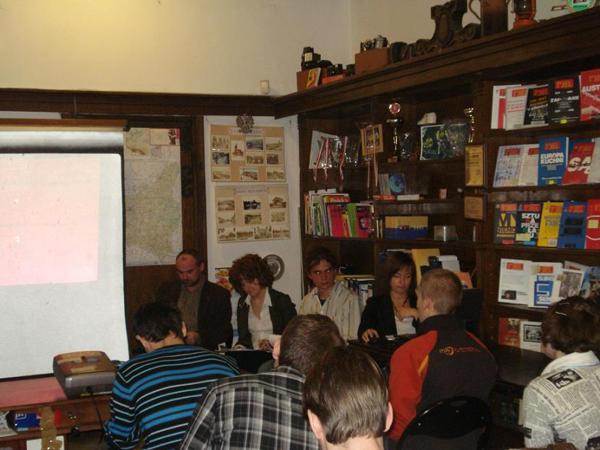 W siedzibie Towarzystwa Przyjaci� Starego Miasta